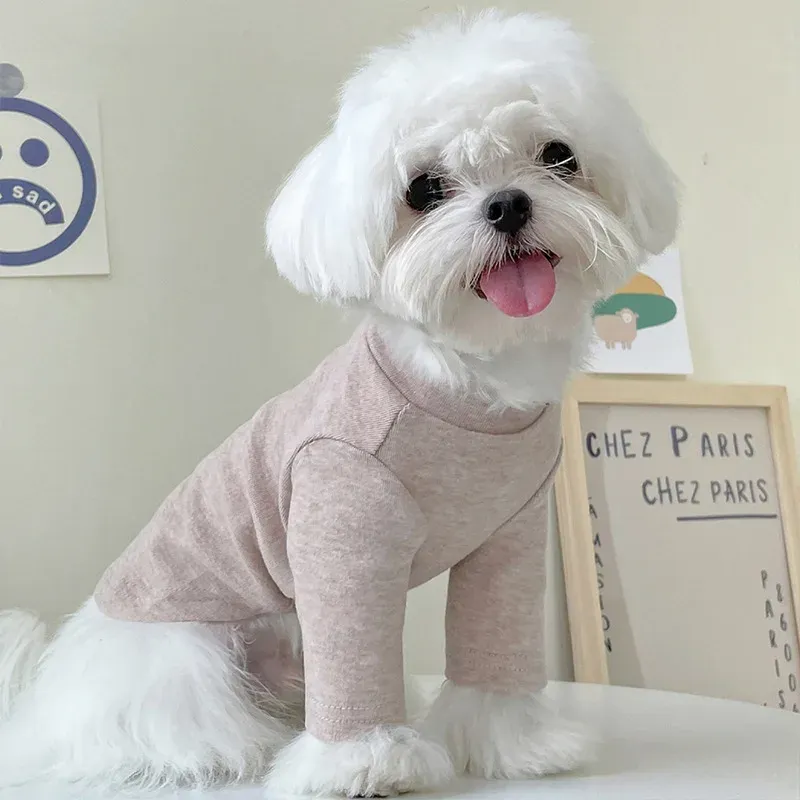Baumwoll-Rollkragenpullover für Hunde von PawParty Store_voghion.com