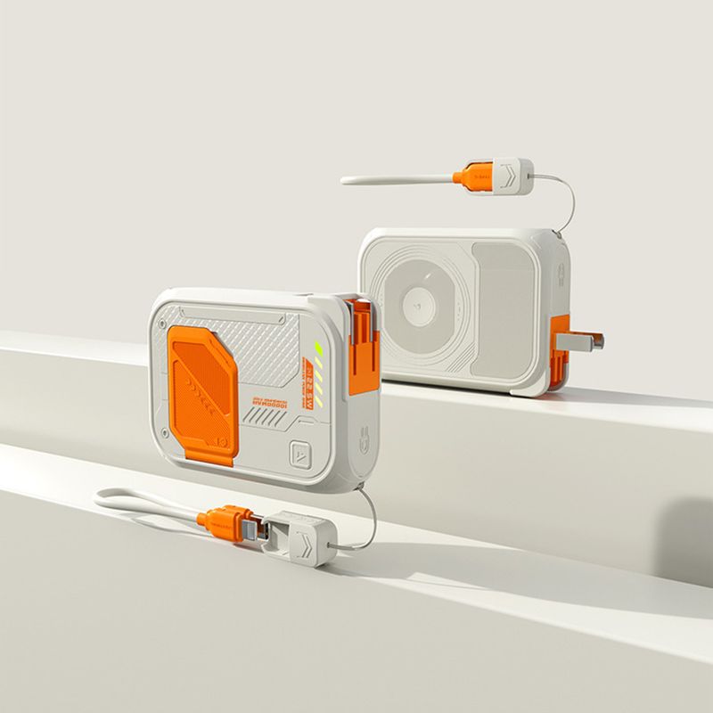 20000 MAh Portabl Bank, Wirlss Magntic Powr Bank With USB-C Cabl, Fast Charging Extrnal Battry For Samsung_voghion.com