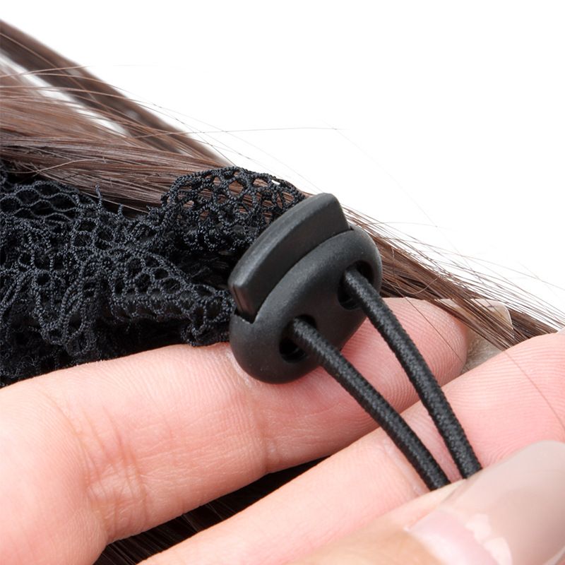 Coda di cavallo lunga con clip da donna, coda di cavallo arricciata multistrato, coda di cavallo riccia con clip in fibra sintetica, produttore all'ingrosso_voghion.com