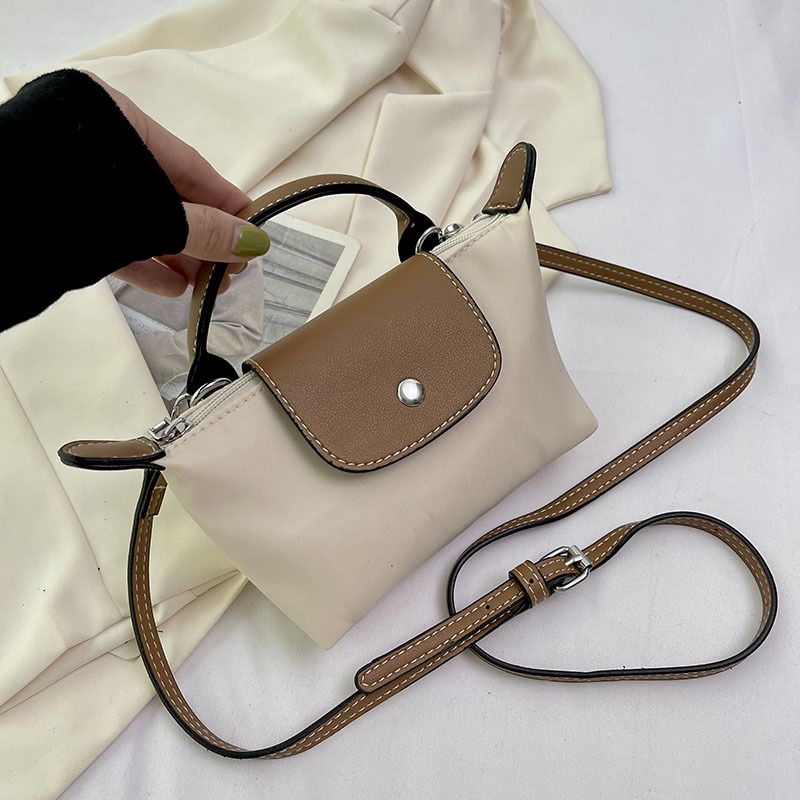 Sac à main mini Xiang Dumpling en forme de dragon français, léger et luxueux, sac à bandoulière en nylon à une épaule_voghion.com