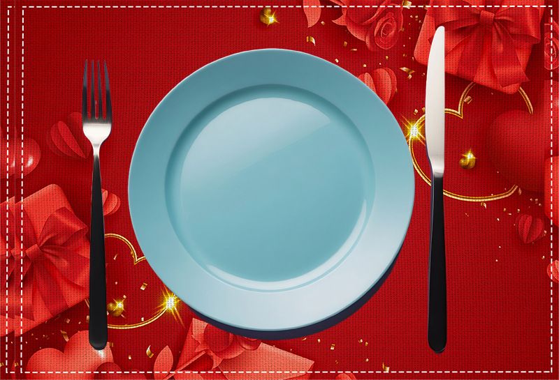 Keten Masa Örtüsü 4'lü Set - Noel, Bağımsızlık Günü ve Günlük Kullanım İçin Isıya Dayanıklı ve Çevre Dostu Yemek Örtüleri_voghion.com