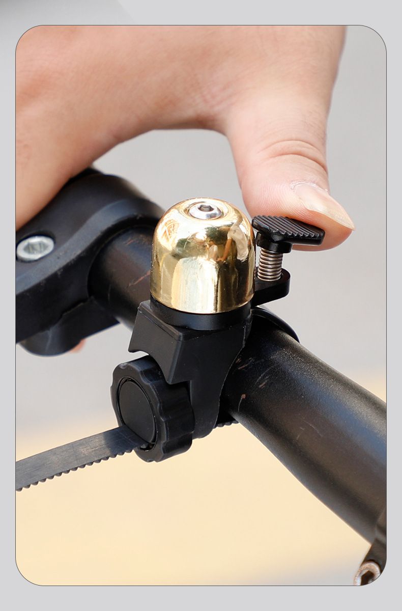 Mini mountain bike con sgancio rapido per bicicletta, piccola e portatile, con campanello da pollice, attrezzatura da equitazione_voghion.com