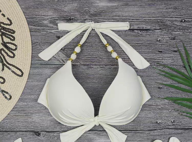 Damenbekleidung Strand Bikini Bademode Strap Triangle Split Badeanzug Frauen_voghion.com