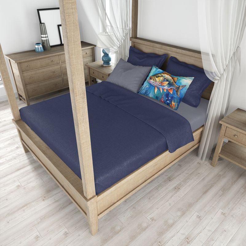 Striped Bass Standard Pillowcase Lightweight Super Soft Easy Care Decorative Artwork Pillowcase, Standard_voghion.com