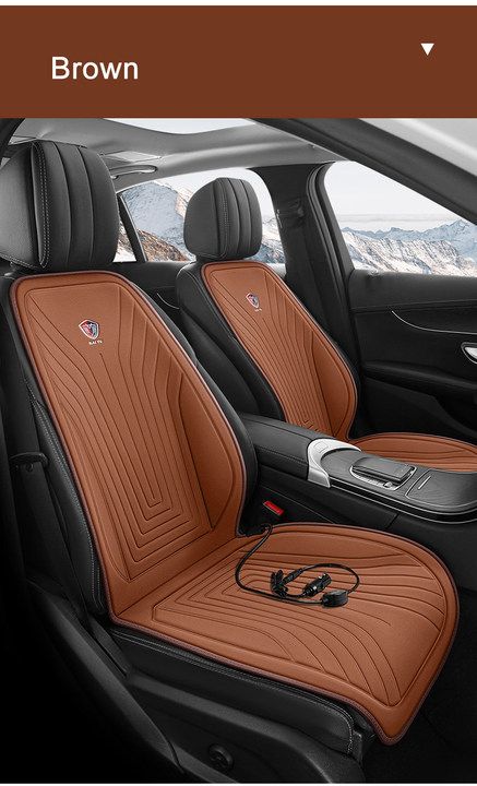 EAFC 1PCS Car Heating Heated 12V DC Soft Warmer Seat Protector Auto Seat Cushion Pad Winter Mat_voghion.com