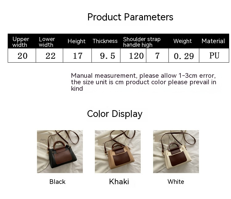 2023 New Hot Selling Fashion Retro Texture Single Shoulder Small Square Bag Casual Western Style Portable Crossbody Bag_voghion.com