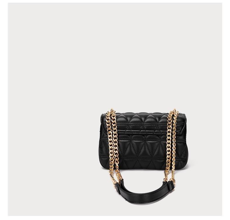 Sac à main carré en cuir PU pour femmes, nouvelle marque, mode, luxe, simple, pochette de styliste, sac à bandoulière avec serrure, 2024_voghion.com