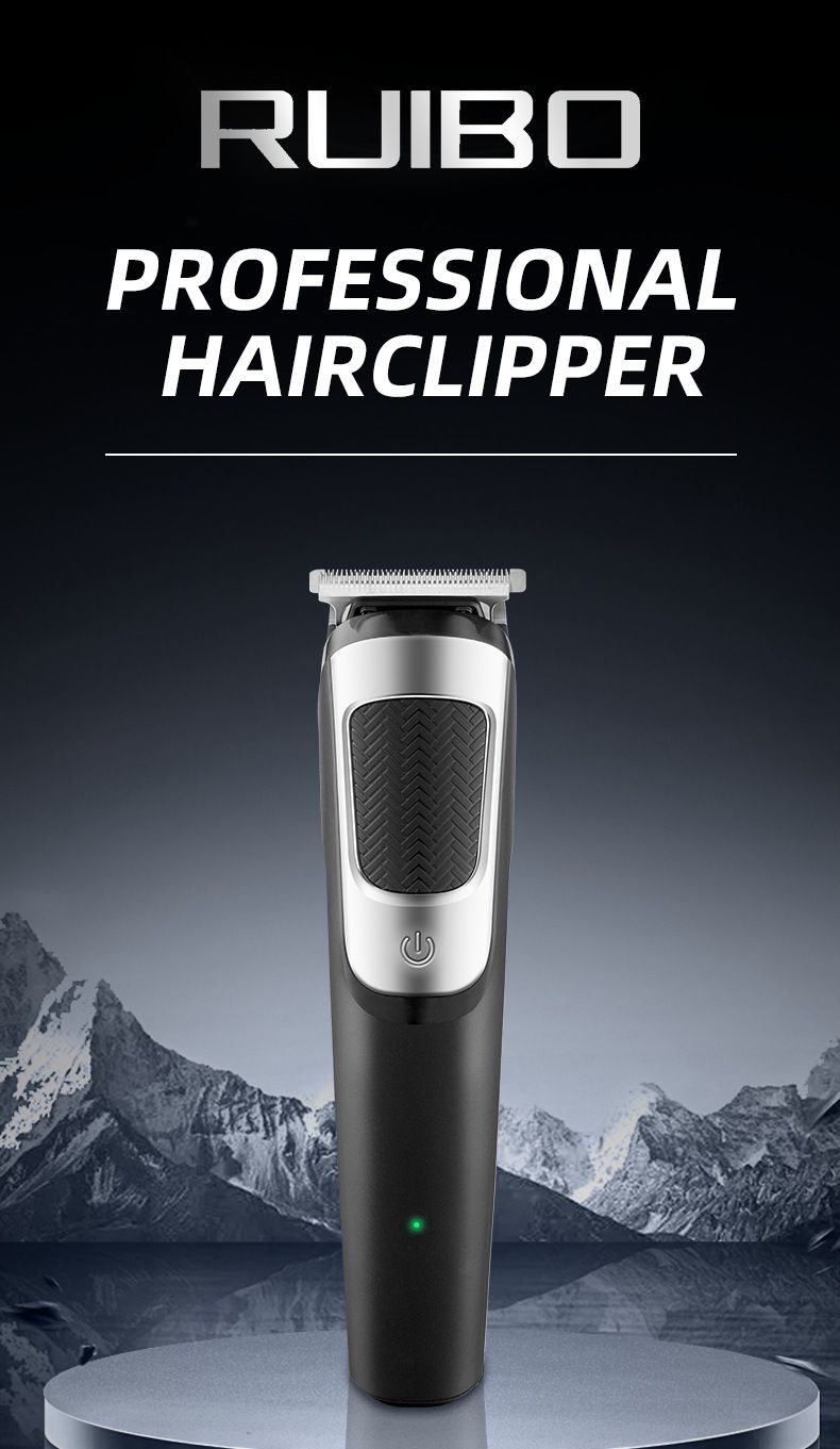 Professional USB Rechargeable Hair Clipper For Men - Barber Grade Precision, Stainless Steel Blade, Retro Design, Cordless_voghion.com