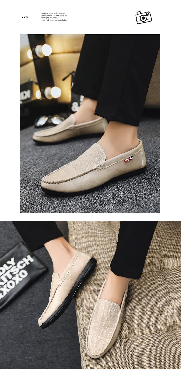 Mens Genuine Leather Men Casual Shoes Luxury Brand leather Loafers Moccasins High Quality Driving Shoe Comfortable big size38-47_voghion.com