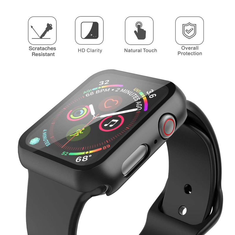 Klaas+kaas Apple Watchi korpusele 45mm 41mm 44mm 40mm 42mm iWatch Tarvikud Ekraanikaitse Apple Watch seeria 3 4 5 6 SE 7 8_voghion.com
