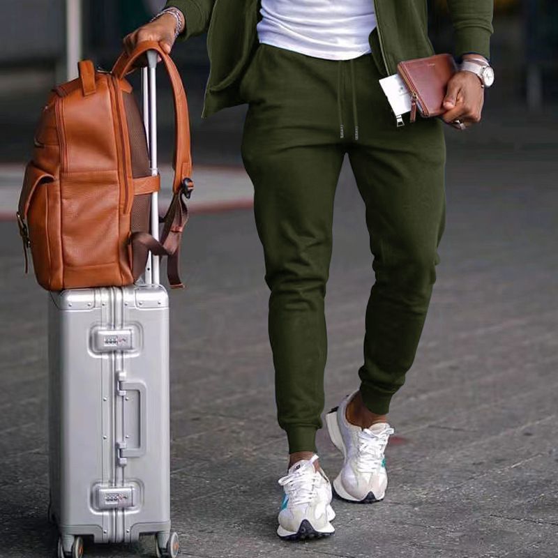 Pantalon de jogging décontracté pour homme, multicolore, polyvalent, ample, pour le sport en plein air, nouvelle collection automne 2023_voghion.com