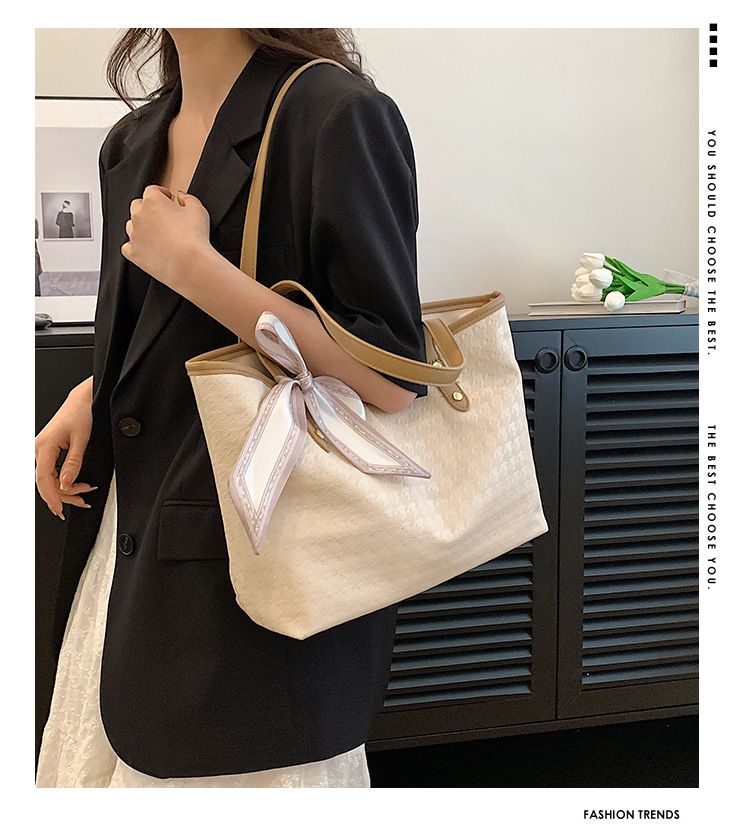 2024 Neue große Tasche für Damen, klein und vielseitig, modische Umhängetasche, Tragetasche für Pendler und Freizeit_voghion.com