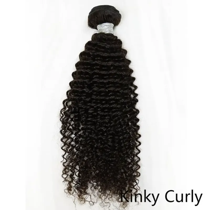 Brasilianisches Haar 4C Afro Kinky Curly Menschliches Remy Schussverlängerung Jungfrau Haar Weave Bundles_voghion.com