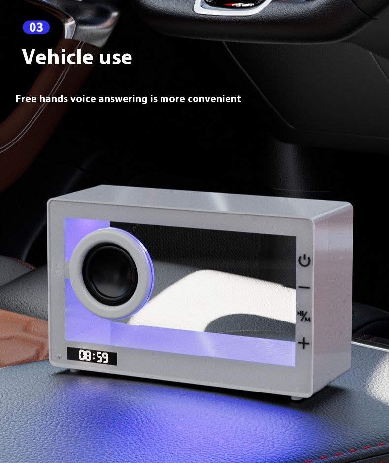 2024 New Transparent Compact And Portable Gift Colorful Atmosphere Light Wireless Bluetooth Speaker Home Decor_voghion.com