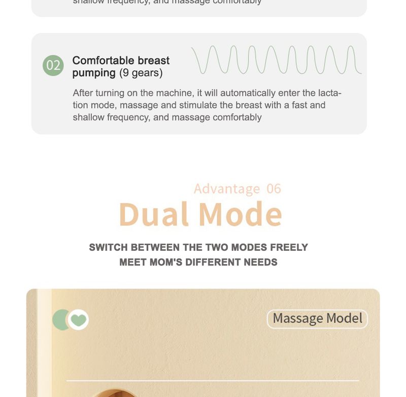 Tragbare elektrische Milchpumpe, über USB aufladbar, leise, tragbare Milchabsaugung, automatischer Melker, bequemes Stillen, BPA-frei_voghion.com