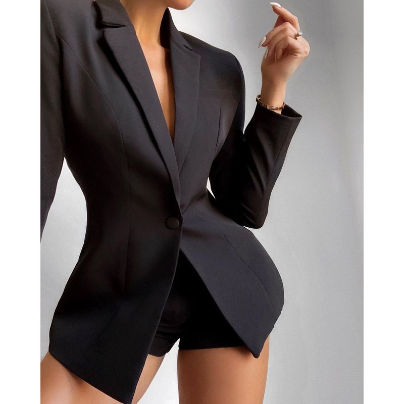 2024 Autumn/Winter New Commuter Casual Suit INS Women's Loose One Button Two Piece Set_voghion.com