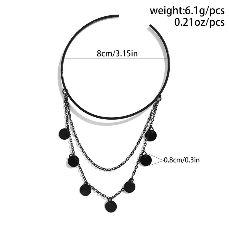 jewelry Sweet Cool Gothic Cross Butterfly Chain Multi Layer Open Arm Bracelet Leg Chain_voghion.com