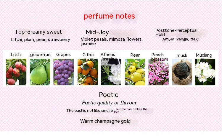 New Hot Perfume Qimei Soul Mate Women's Perfume Fresh and Lasting Fragrance Flower Tone Student Gift Date Perfume_voghion.com