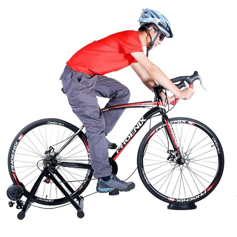Fahrrad Mountainbike Reiten Zubehör Indoor-Training Befestigungs Halterung//Reitplattform Vorderrad Pad_voghion.com