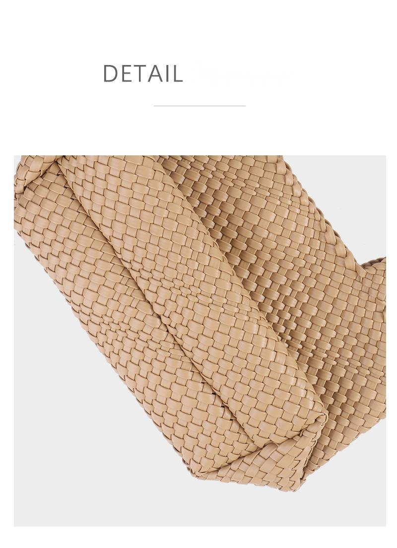 Borsa a mano, nuova borsa composita di alta qualità intrecciata a mano, borsa a tracolla extra-large, disponibile in vari colori._voghion.com