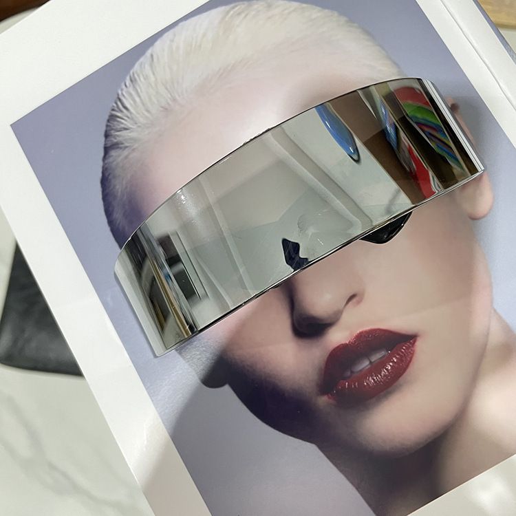 Super seje discobriller cyberpunk fremtidsteknologi sans LED-barbriller douyin mænd og kvinder science fiction trendproducenter_voghion.com
