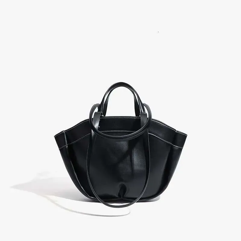 Borsa da lavoro alla moda e di grande capacità, borsa della spesa monospalla marrone del 2025 firmata, nuova._voghion.com