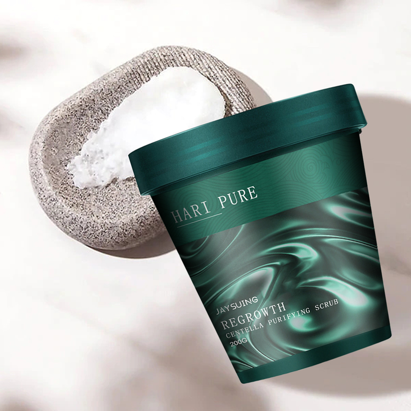Jaysuing Snow Grass Scrub Cream Saç Temizleme, kepek giderme, kaşıntı giderme, saç derisi bakımı ve büyüme öncesi_voghion.com