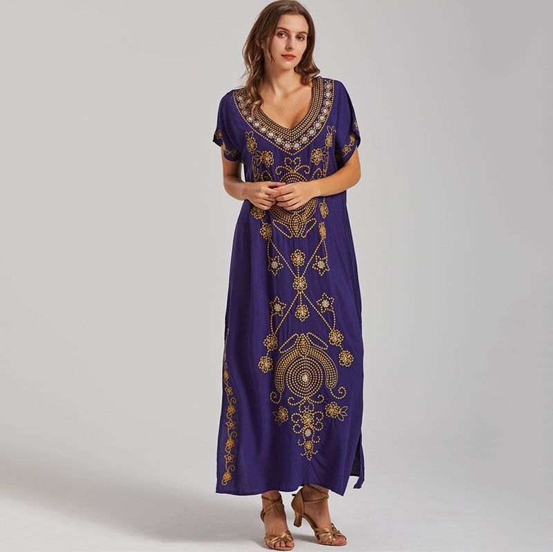 popolare copricostume da spiaggia ricamato in rayon da donna, stile abito ricamato, camicia di protezione solare per bikini al mare, 20 colori_voghion.com