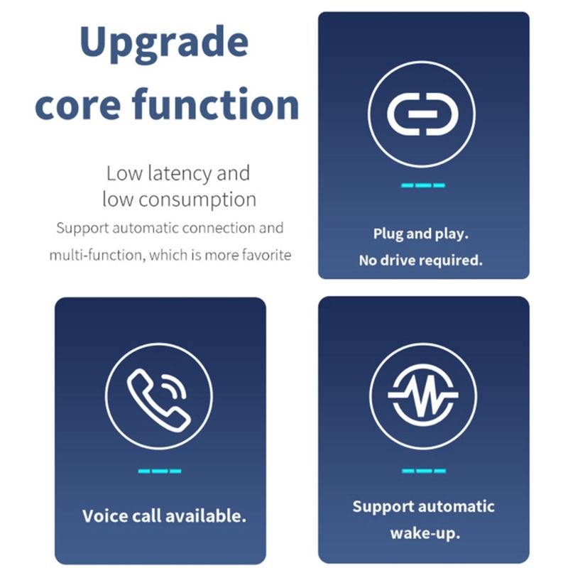 Bluetooth-compatible 4.0 Headset Dongle USB Wireless Adapter Receiver PS4 Console Stable Performance For Headsets_voghion.com