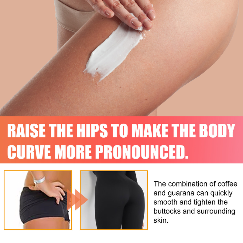 EELHOE Highlights Body Shows Curve, lyftande och uppstramande höfter, Peach Hip Beauty Massage Cream_voghion.com
