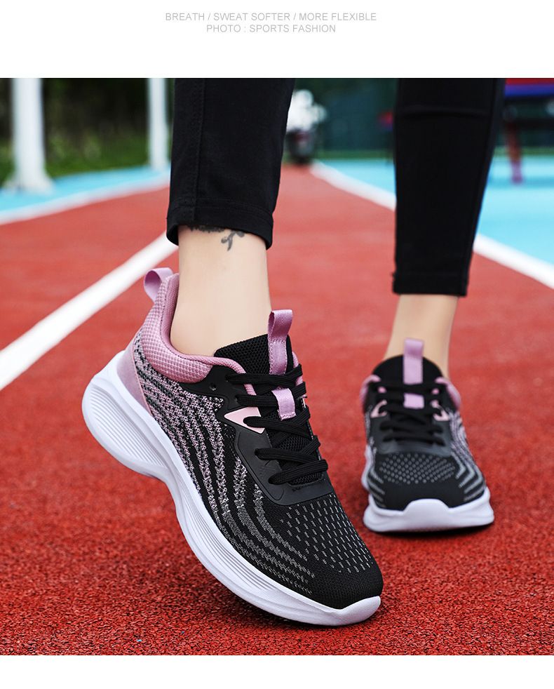 Neue Springseil-Sportschuhe für Damen im Frühjahr und Sommer, weiche Sohlen für Damen, hochelastische Mesh-Oberfläche, lässig und vielseitig_voghion.com