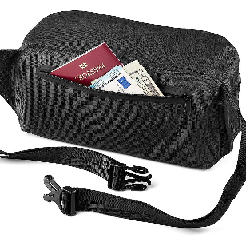 Stylish And Lightweight Outdoor Sports Fanny Pack, Running Bag, Mountaineering Bag, Chest Bag, Messenger Bag, Multi-function._voghion.com