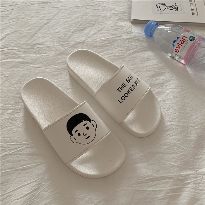 Thin Strip Ins Hong Kong Style Trendy Flats Slippers_voghion.com