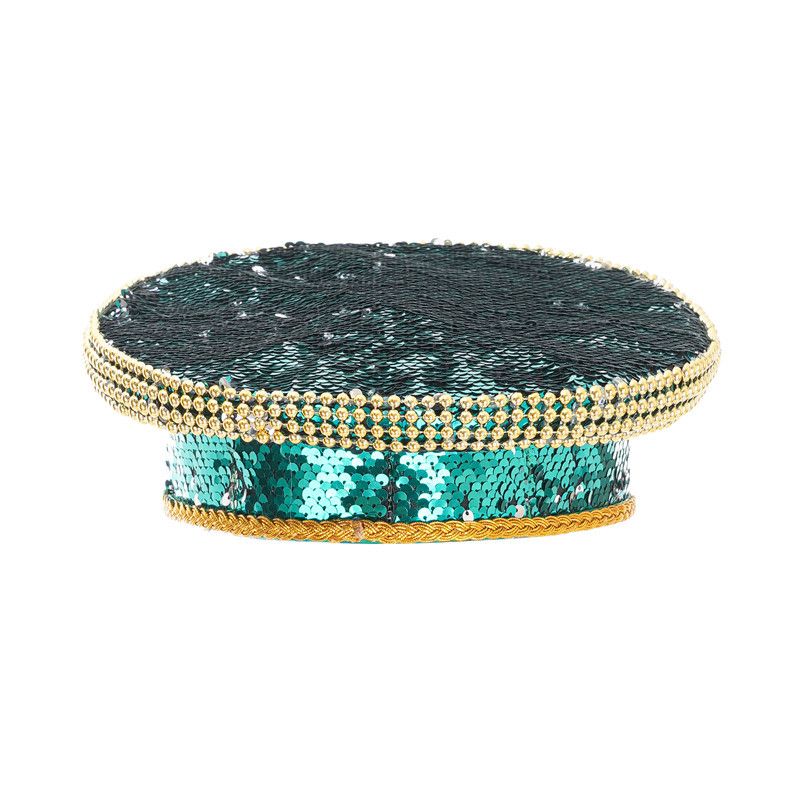 Chapeau de performance à large bord pour discothèque, thème de bar cosplay, punk, rivet, fan de l'armée_voghion.com