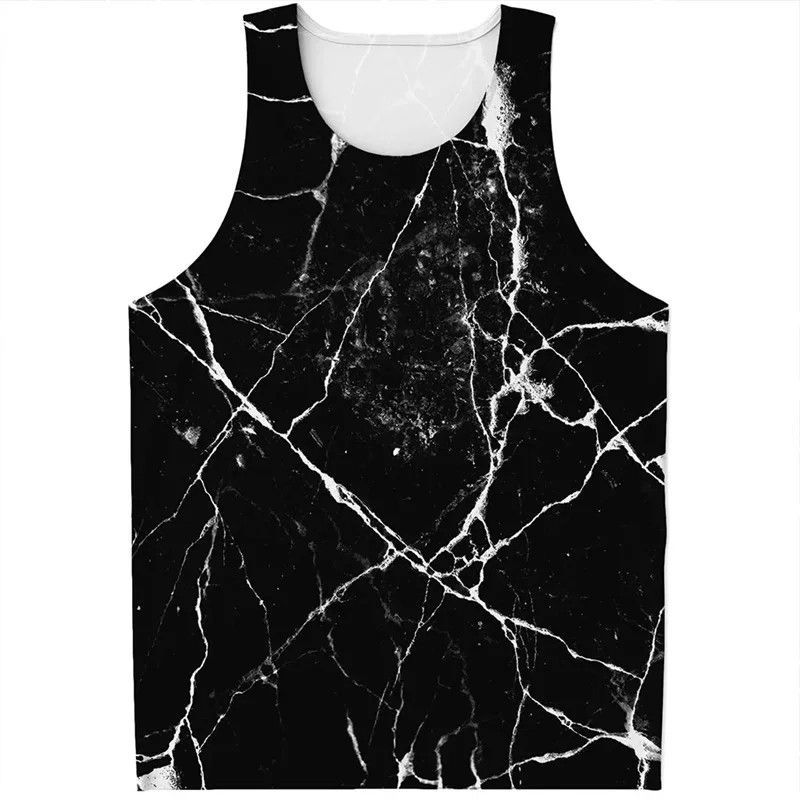 Summer Hawaiian Plus Size Art Print Quick-Dry 3D Printed Breathable Men's Daily Pullover Vest_voghion.com