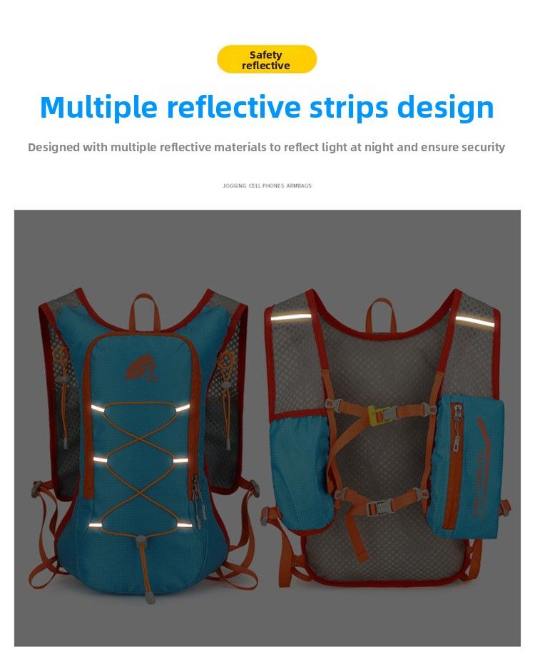 Sac à eau ultraléger à double bandoulière pour randonnée, trekking, randonnée, cyclisme, sport, respirant_voghion.com