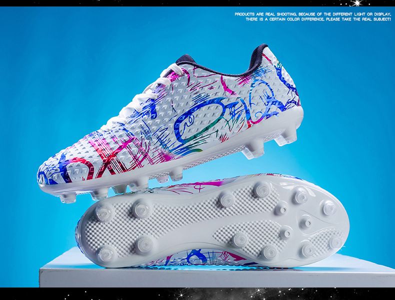 Ghete de fotbal TF Broken Nails, model low-top, noi, pantofi de antrenament profesionali pentru studenți_voghion.com