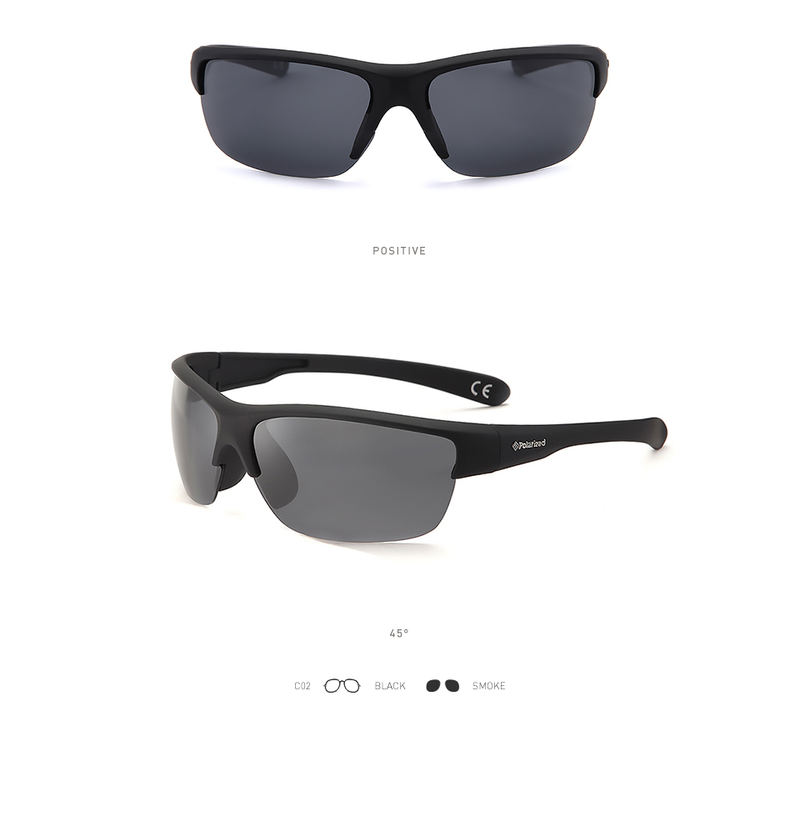 20/20 marke Design Klassische Schwarz Polarisierte Sonnenbrille Männer Vintage Quadratische Linse Sonnenbrille Männlich Fahren Brillen Gafas_voghion.com