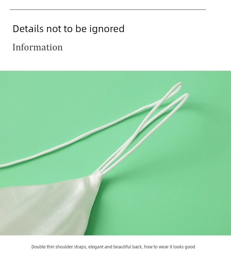 Beauty Back Satin 16 M Reggiseno senza ferretto in seta_voghion.com