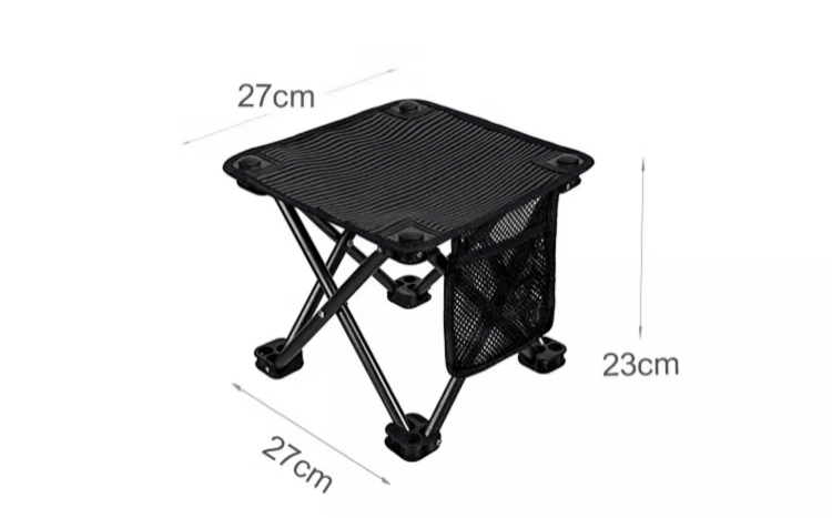 KingCamp Folding Outdoor Fishing Chair Travel Subway Queue Portable Stool Home Bench_voghion.com