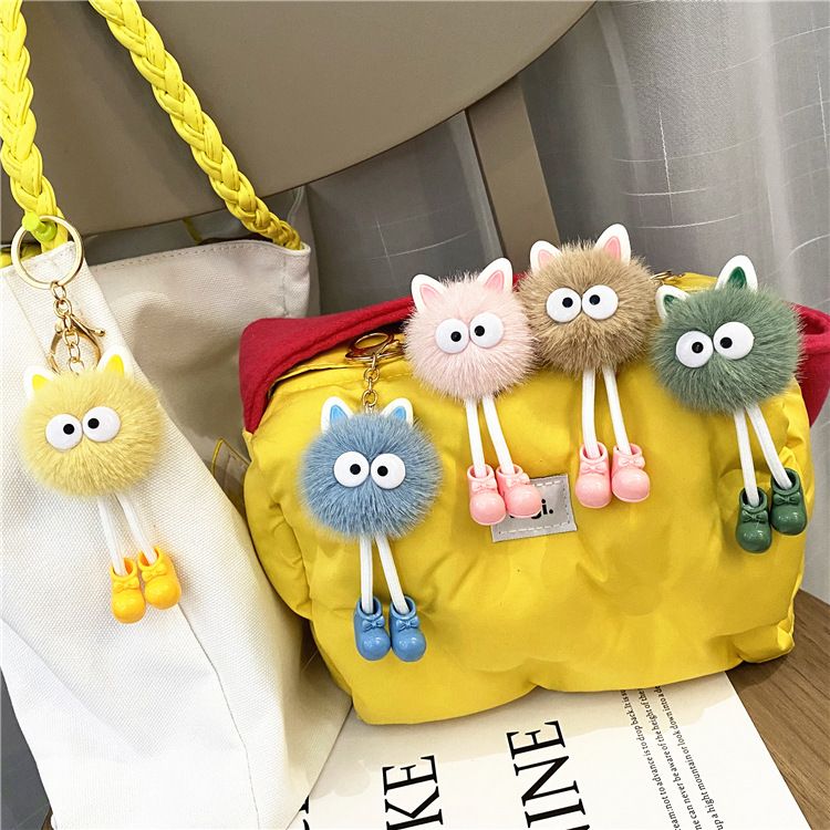 Urok torby, uroczy brelok z kreskówek, pluszowa lalka, małe brykiety węglowe, zawieszka do torby, brelok samochodowy, akcesoria, małe prezenty_voghion.com