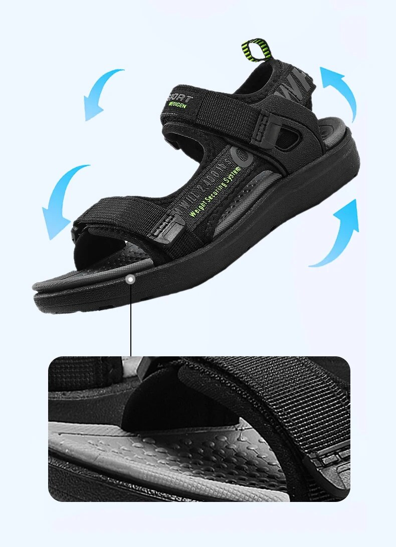 Mädchen Kinder Strand Sandalen Neue rutschfeste Weiche Unterseite Atmungsaktive Jungen Leichte Kinderschuhe_voghion.com