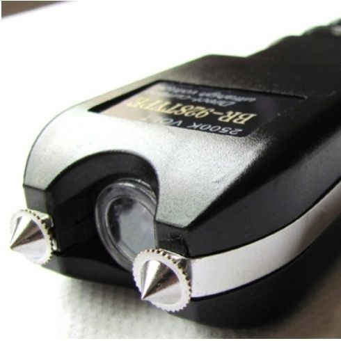 Dámské nástroje pro sebeobranu, paralyzér, přenosný elektrický chránič proti úrazu elektrickým proudem s LED svítilnou_voghion.com