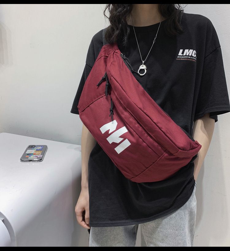 Brusttasche Männliche Modemarke Ins Umhängetasche Weibliche Tasche Große Kapazität Gürteltasche Lässige Große Umhängetasche_voghion.com