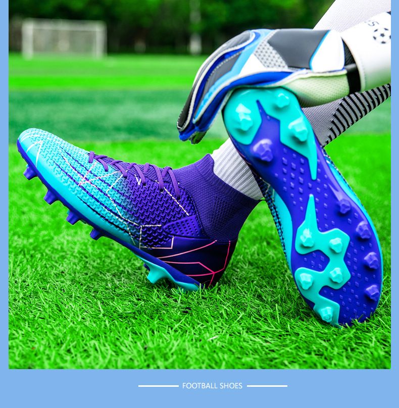 Pantofi Fotbal Bărbați Și Femei Studenți Copii Lungi Spikes Tineret Adulti Pantofi Sport_voghion.com