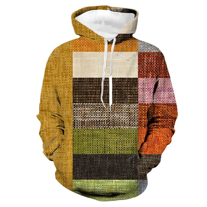 Felpe con cappuccio da uomo e da donna con stampa 3D a blocchi di colore vintage autunnali, felpe con cappuccio oversize, pullover da uomo, felpe con cappuccio per bambini_voghion.com