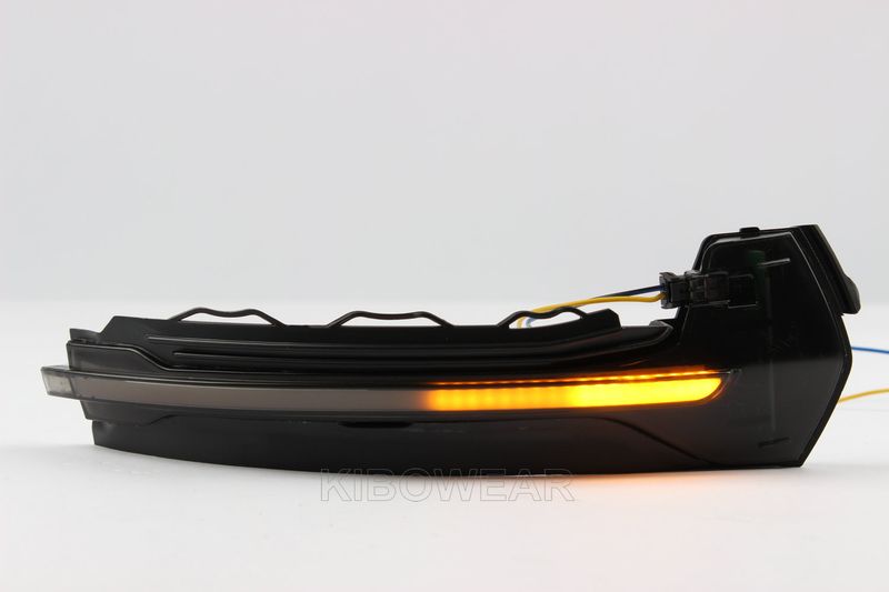 2 stk til Audi A3 S3 8V RS3 Dynamic Scroll LED Blinklys 2014 2015 2016 2017 2019 2020 Spejl Blinklys fejer_voghion.com