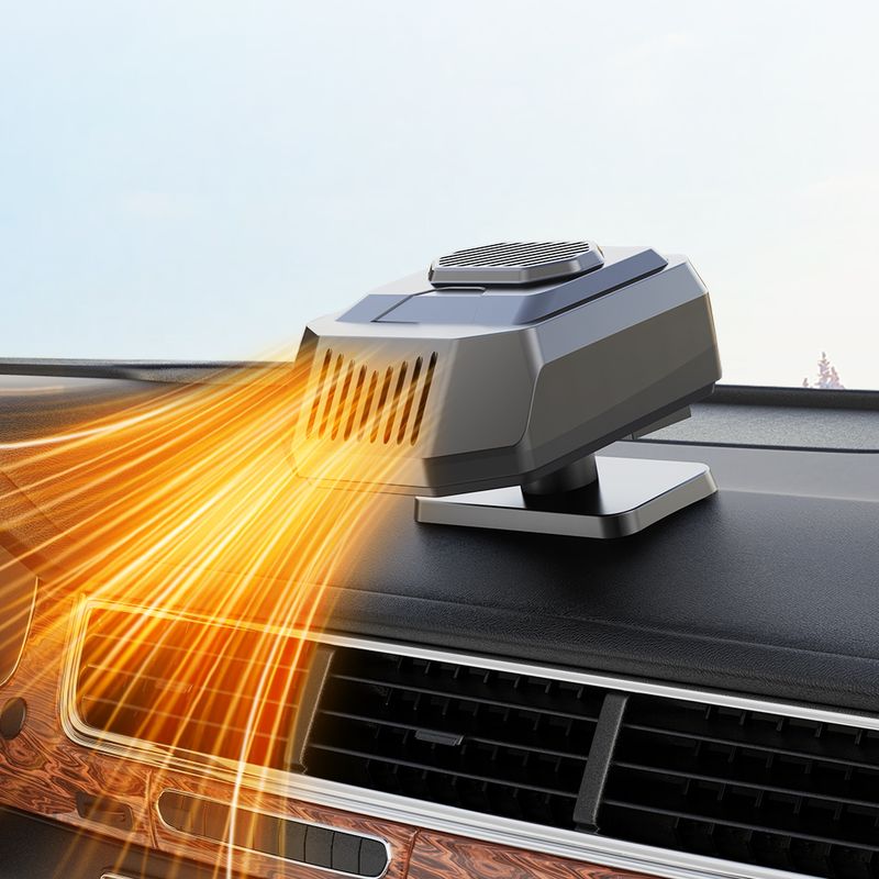 Desempañador de parabrisas automático de 12 V/24 V, calentador antivaho, desempañador de parabrisas de coche de calentamiento rápido para todos los vehículos_voghion.com