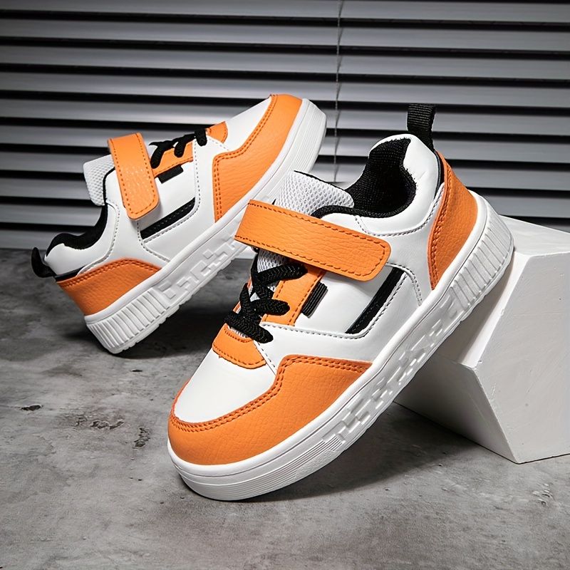 Lässige Low-Top-Skateboardschuhe für Jungen, bequeme, rutschfeste Sneakers für alle Jahreszeiten_voghion.com