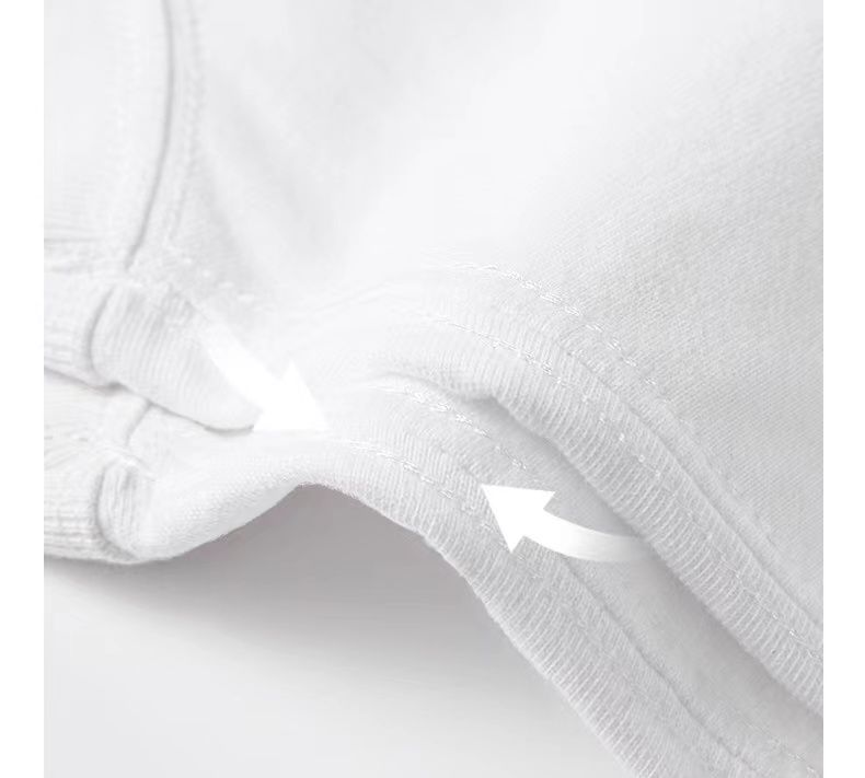 Drei nadel ~ 320g reine baumwolle Amerikanischen stil kleine ausschnitt langarm T-shirt für männer frauen innere hoodies mit_voghion.com